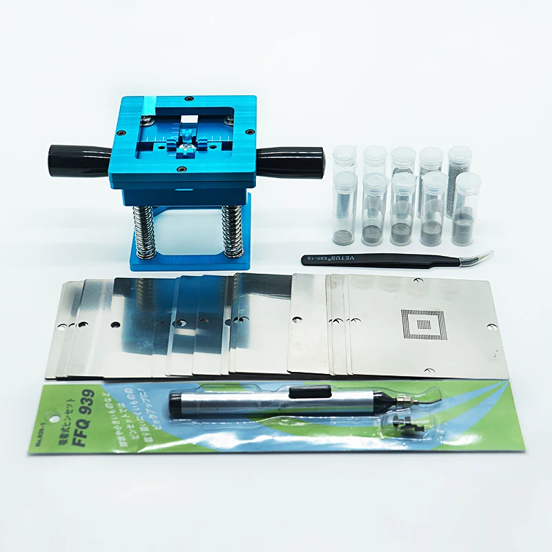 

BGA fixtures 90x90 Reballing Station Reballing Bga Sik tin template for Laptop Gameconsole Help solder paste
