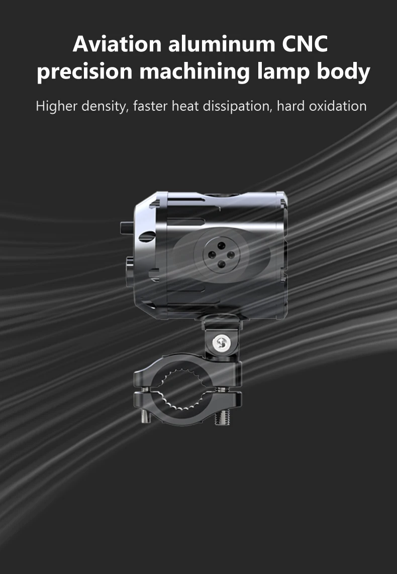 Фара мотоциклетная светодиодная KD50 12 В 12000 лм