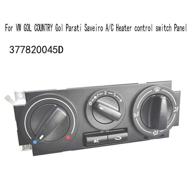 Переключатель управления кондиционированием для VW GOL COUNTRY Gol Parati Saveiro A/C панель