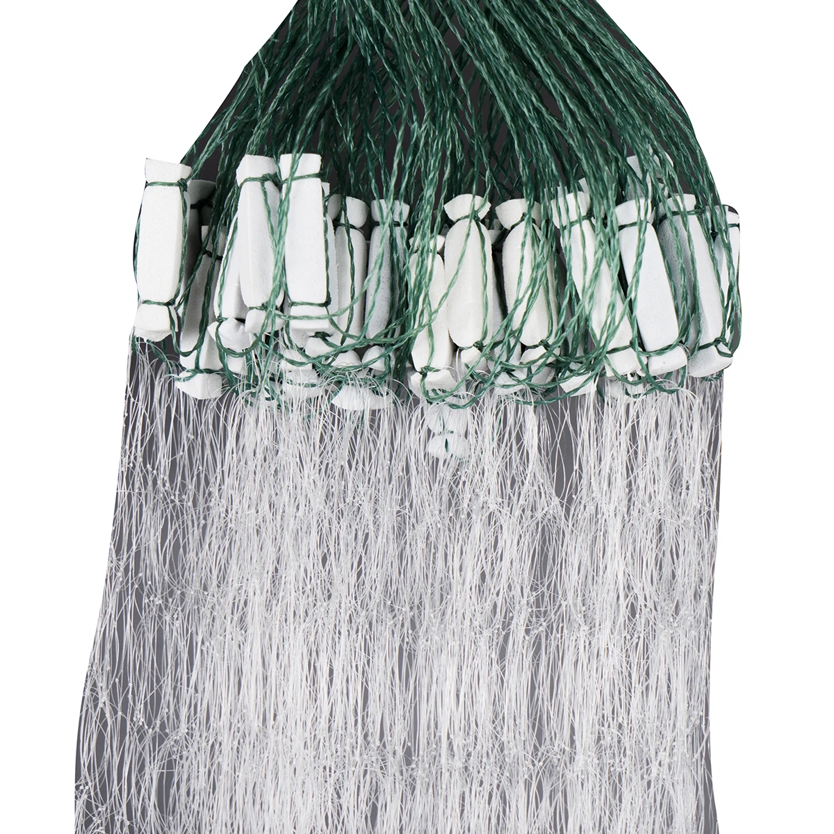 15m x 1.2m Fishing Net Single Mesh Nylon Durable Float Trap Monofilament Gill Net Fishing Accessories for Hand Casting