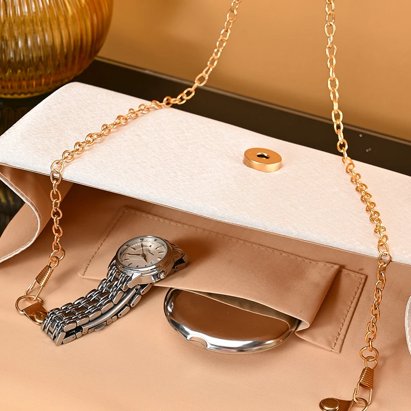 Элегантный Европейский Дизайн Клатч На Плечо Расшитый Блестками Полиэстер