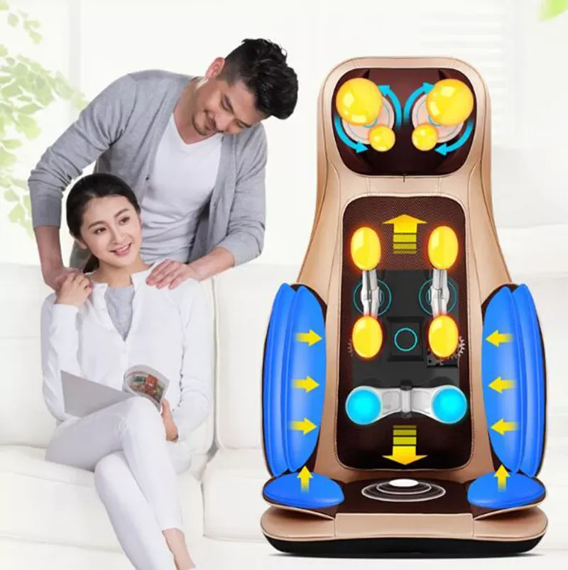 

Cervical spine massager massage cushion body multi-purpose massage chair cushion cushion for leaning on of household J2214