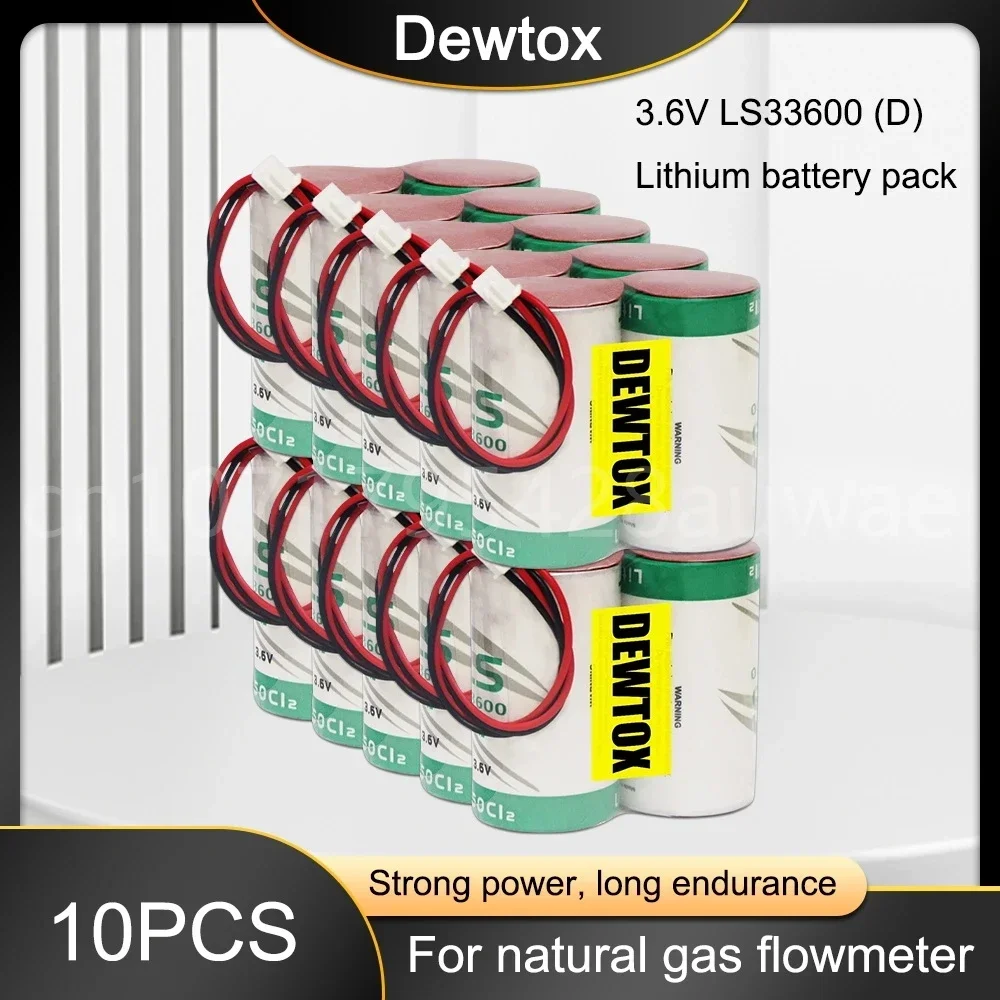 Литиевая батарея LS33600 LS 33600 ER34615 10 шт