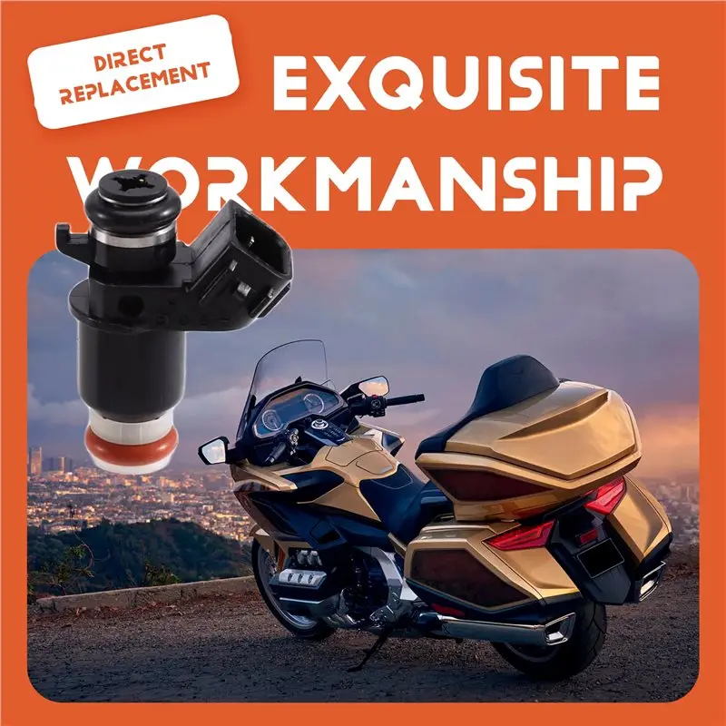 Фото Комплект топливных форсунок M49K, 6 шт., 16450-MCA-003 16450-MCA-013 для Honda Goldwing 1800 GL1800 2001-2017, Silver Wing FSC600A 02-13 №2