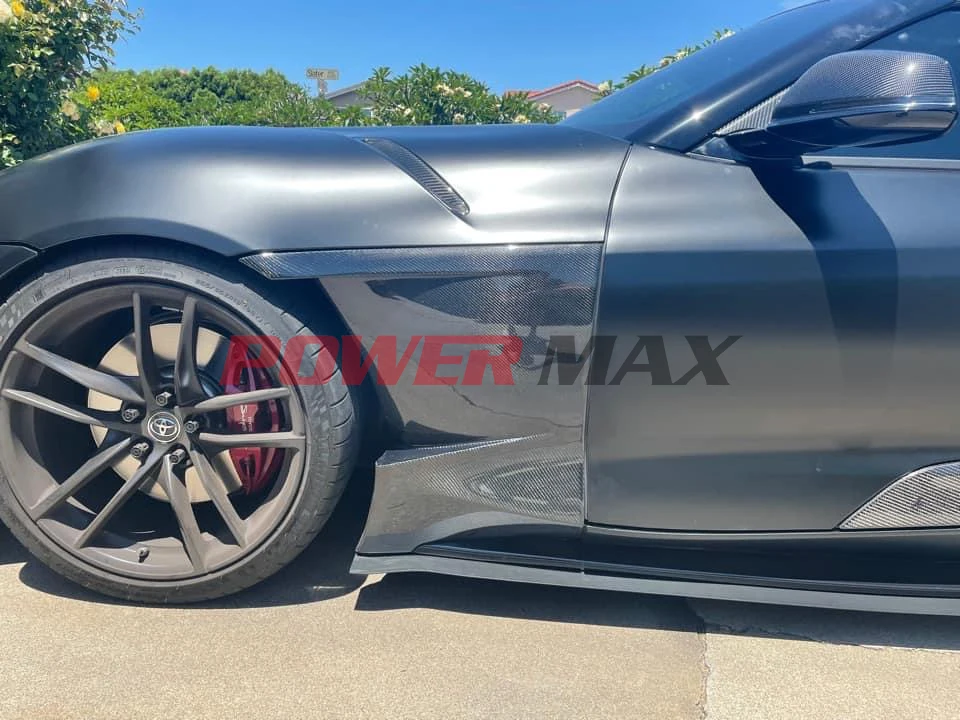Фото Боковое крыло для Toyota Gr Supra A90 A91 Mk5 Eva Style Крылья передние №4