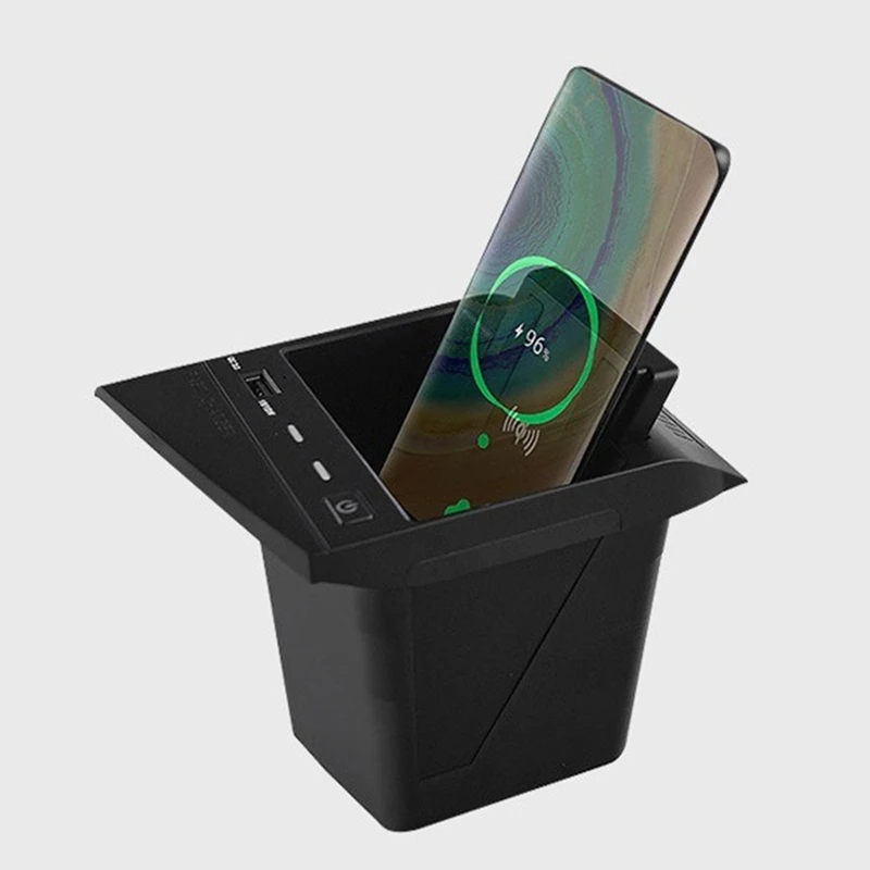 Автомобильное беспроводное зарядное устройство для Qi быстрое телефона зарядки