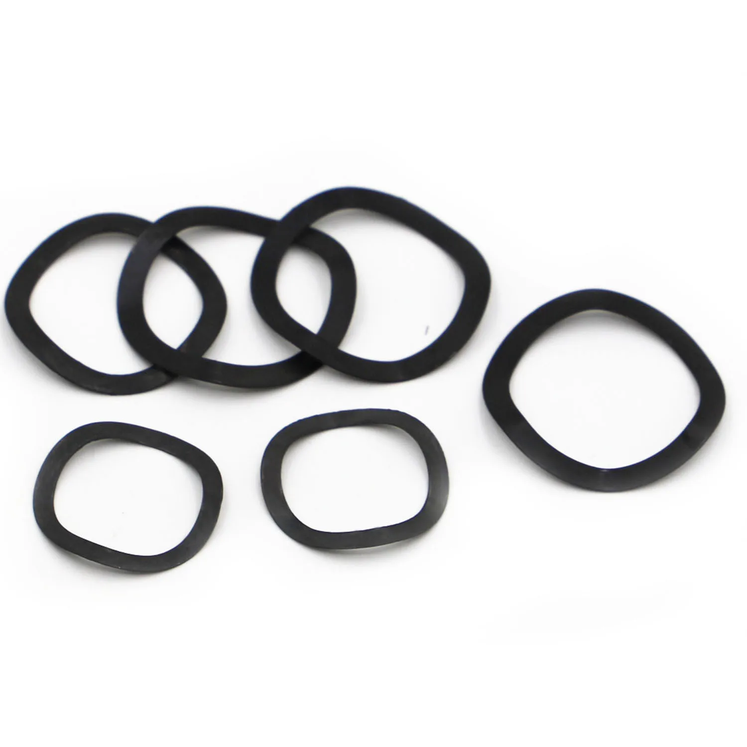 

M3 M4 M5 M6 M8 M10 M12 M14 M16 M19 M21 M24 M27 M30 M34 M38 M40 M50 Black Steel 65MN Three Wave Washers Spring Washer