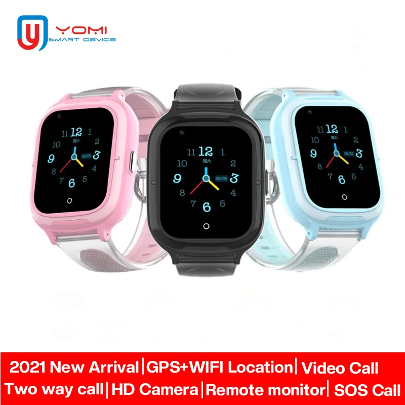 

4G Smart Watch IP67 Waterproof Kids GPS WIFI Video Call SOS Child Smartwatch Camera Monitor Tracker Location Android Phone Watch