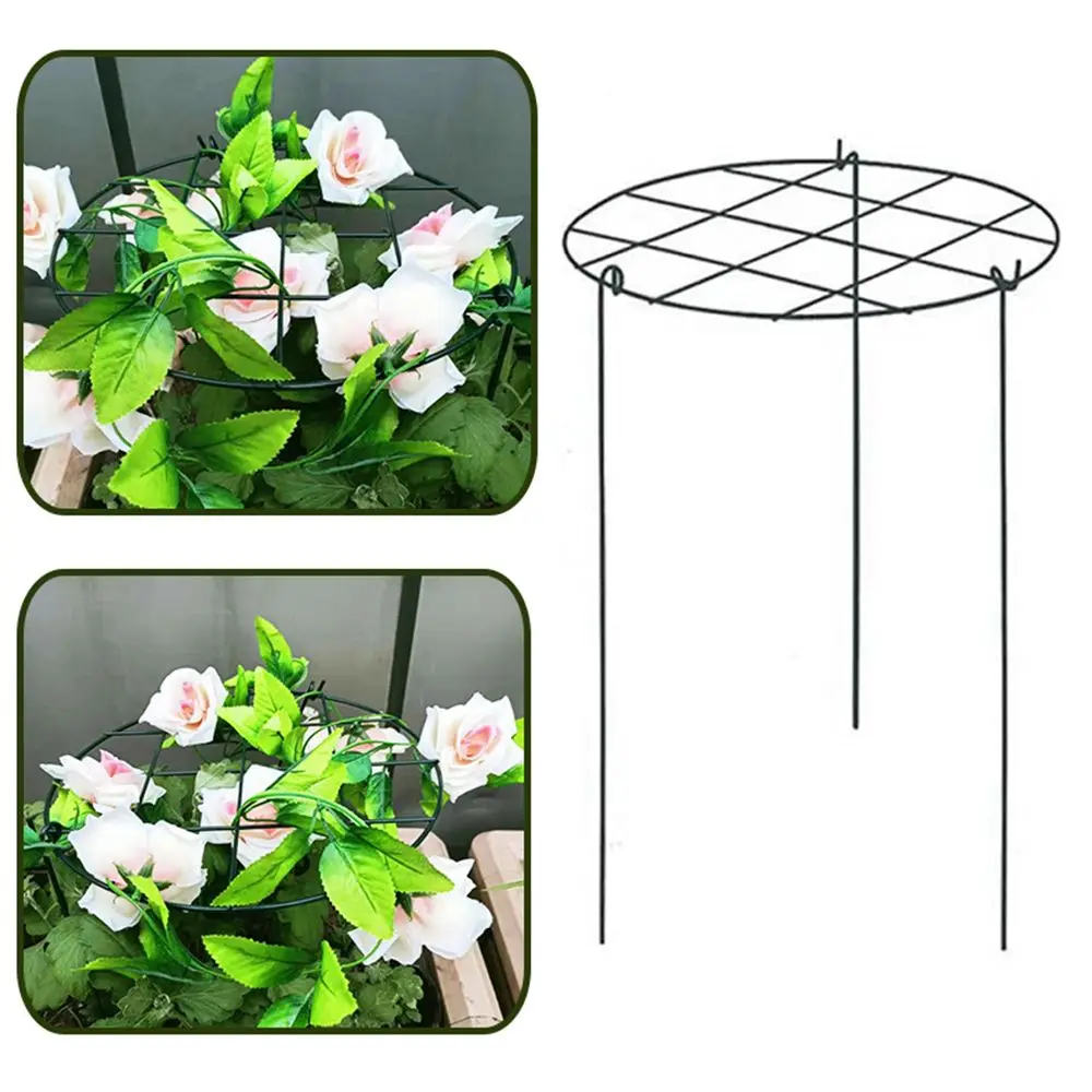 

Garden Modeling Art Metal Vine Rack Stake Stand Fixing Rod Climbing Frame Plant Support Climbing Holder