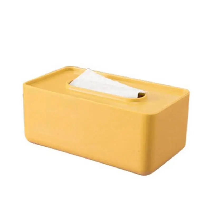 

Desktop Tissue Canister Tissue Box Paper Towel Tissue Case Organizer Holder Multifunctional Storage Box For Home Use Tea Table
