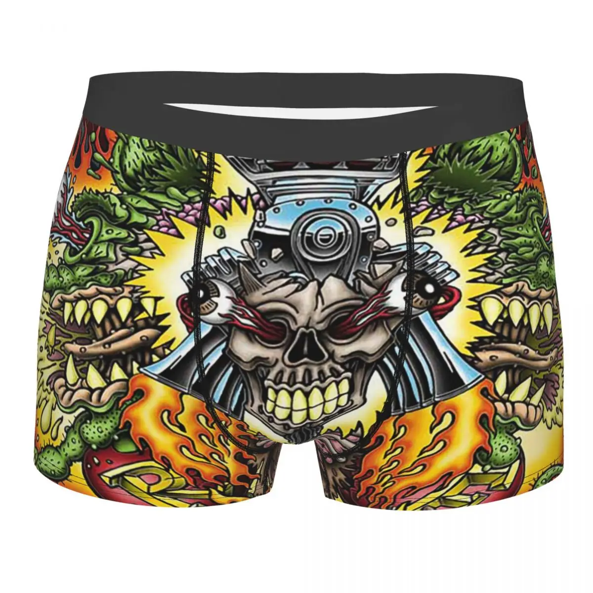 

Мужское нижнее белье Rat Fink, модные мягкие боксеры для мужчин