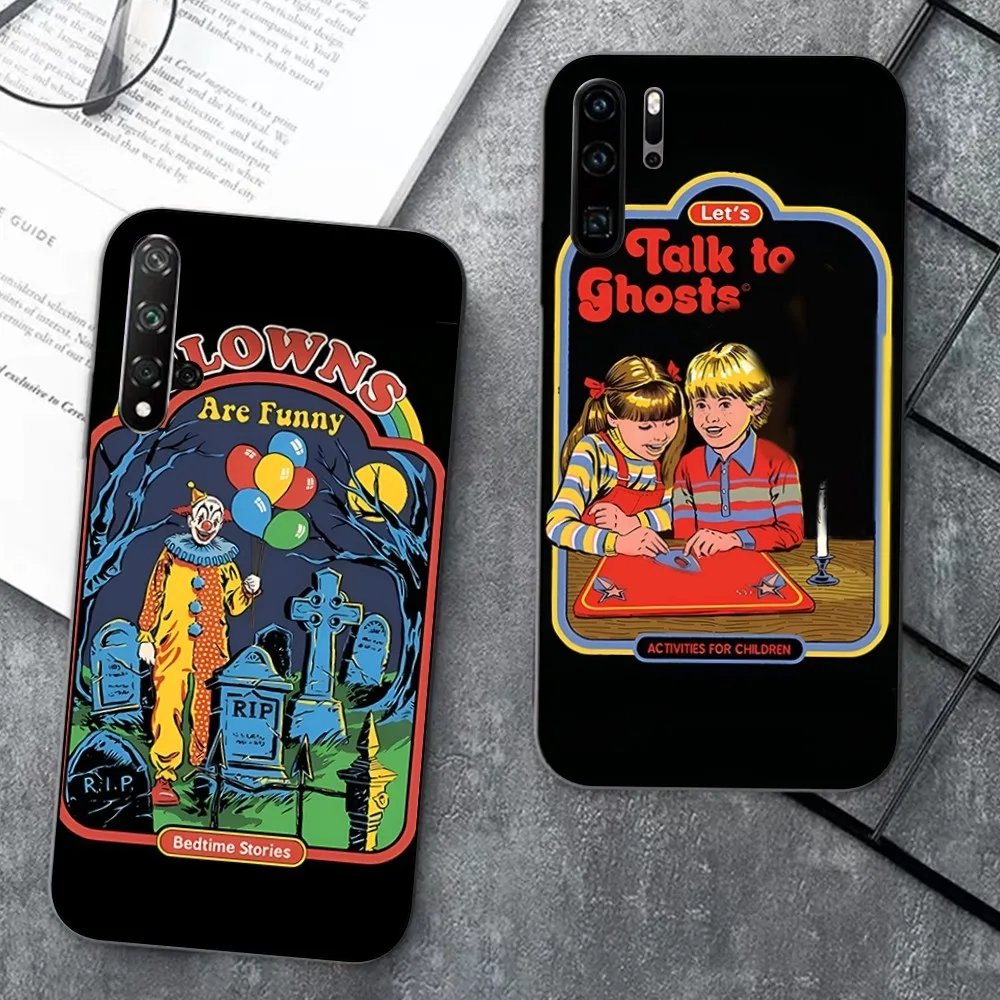 Хэллоуин сатана винтажный Let's Summon чехол для телефона Huawei P 8 9 10 20 30 40 50 Pro Lite Psmart