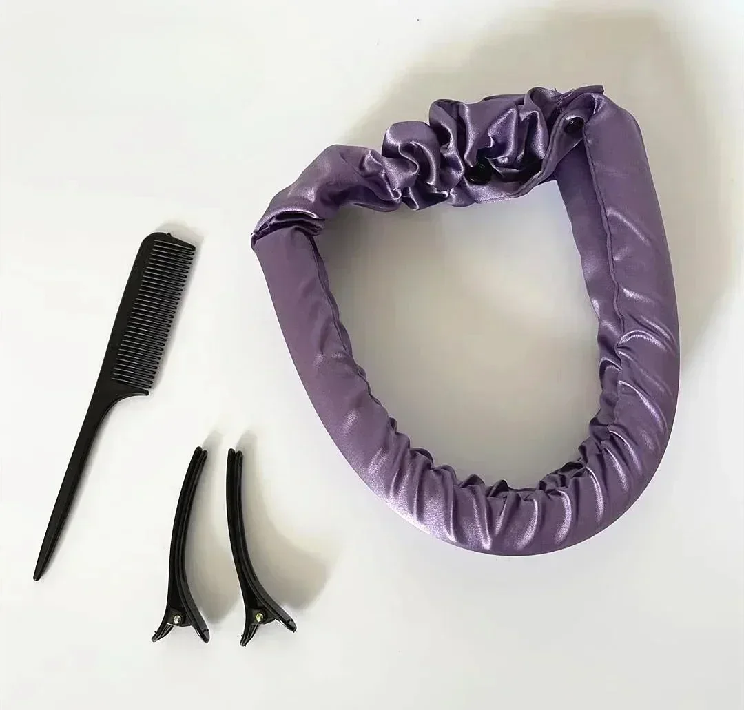 Товары для кудрявых волос шелковые бигуди сна ролик без нагрева короткие длинные