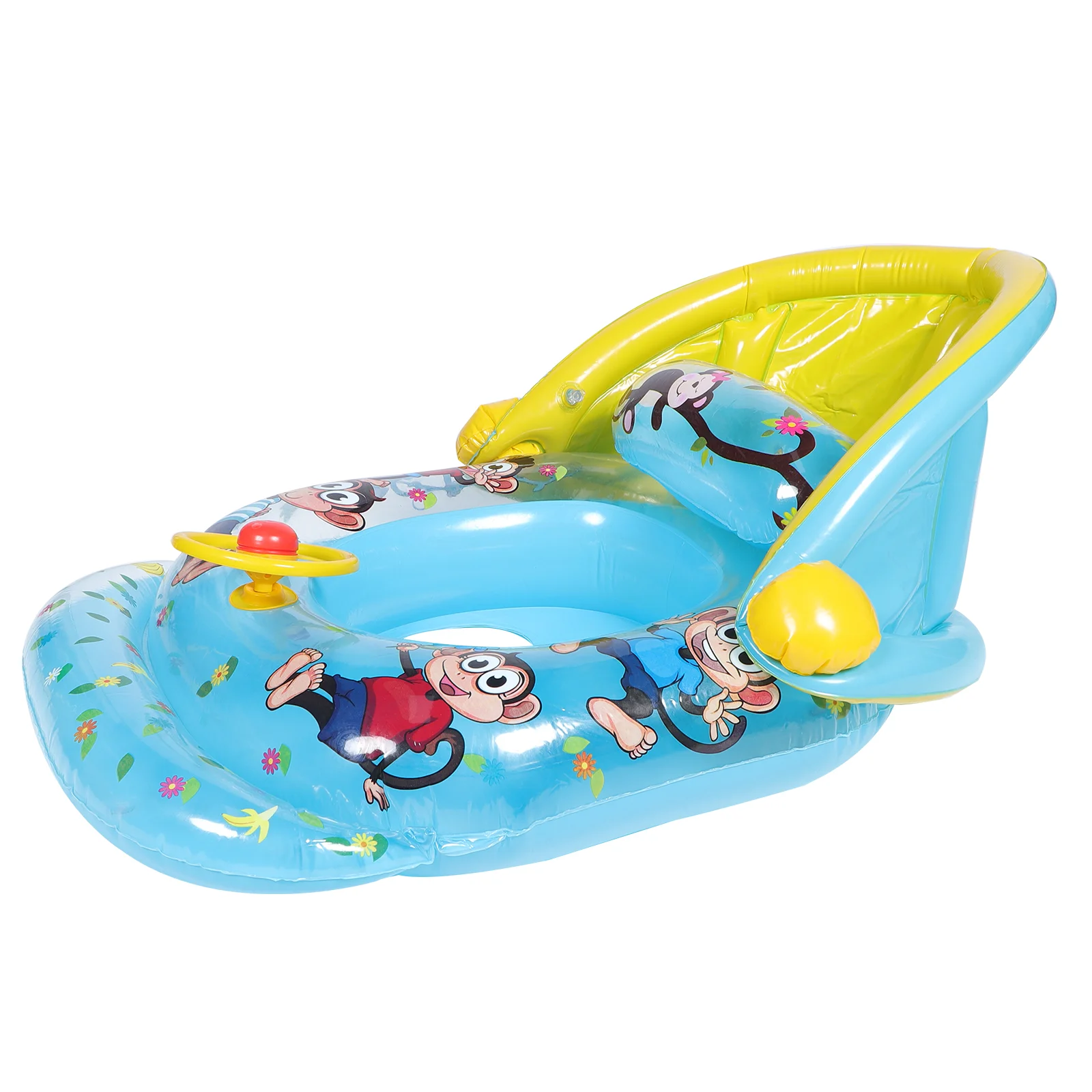 

Swimming Ring Infant Float Toy Toddler Inflatable Baby Beach Toys Pool Outdoor Seat Floating Object