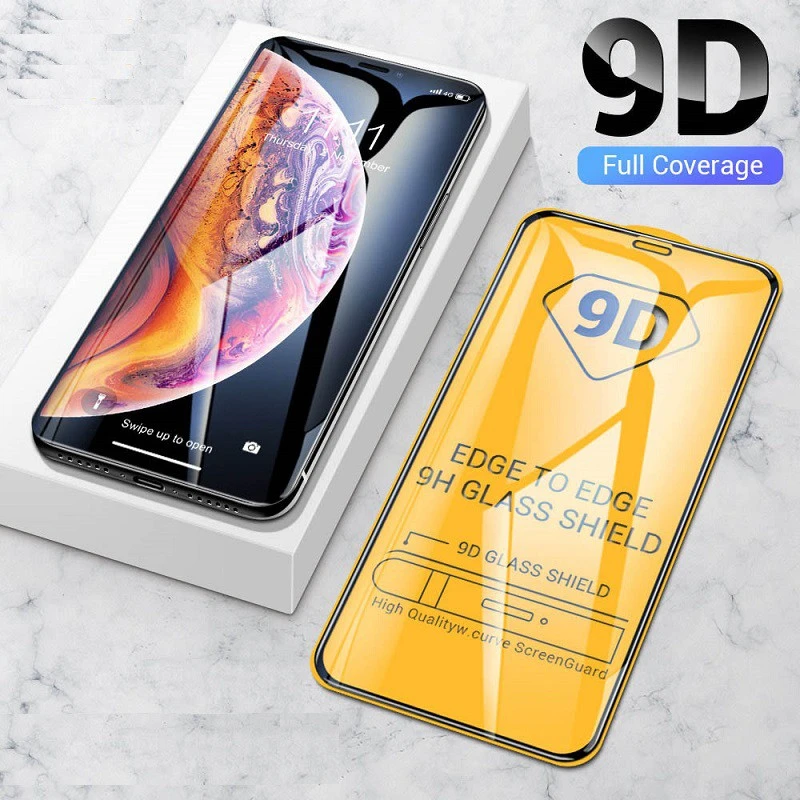 

9D закаленное стекло для iPhone11 13 14Pro Max 12 Mini 6 6S 7 8 Plus Защита экрана для X XS Max XR SE20 SE22 защита экрана