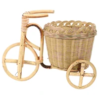 1pc creative storage basket mini basket mini tricycle design basket for gift home