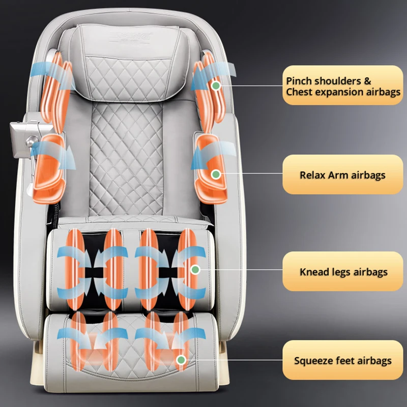 Массажное кресло с нулевой гравитацией автоматическое многофункциональное