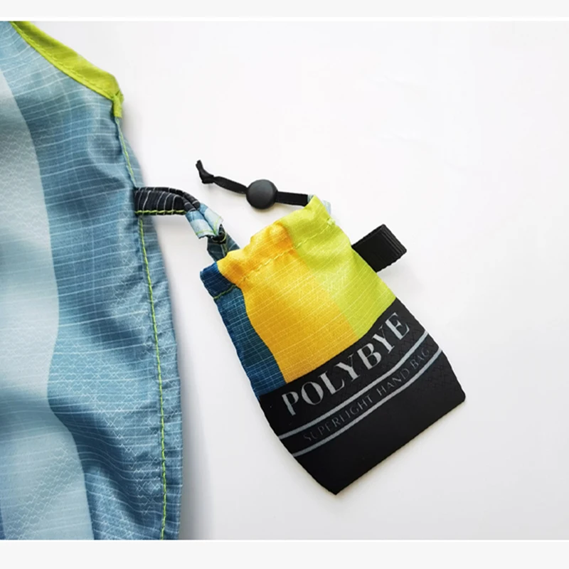 Нейлоновая Складная многоразовая сумка для покупок Polybye маленькая сумка-тоут