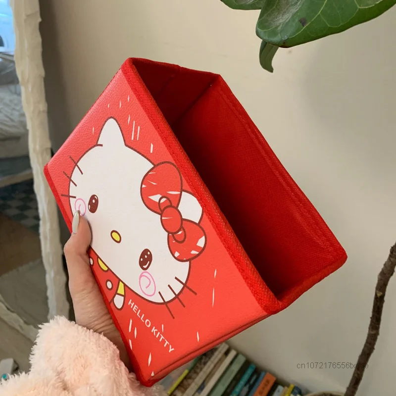 Sanrio Hello Kitty коробка для хранения большой емкости водонепроницаемая с крышкой