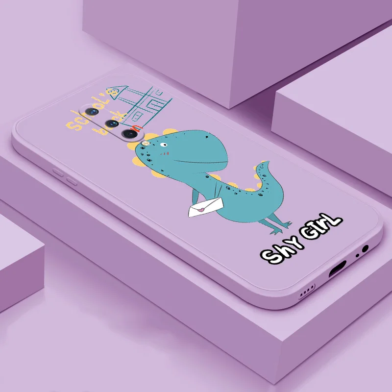 

For OnePlus 8 Pro 8T 9 Pro Soft Case TPU Silicone Phone Shell Cute Cartoon Back Cover Case Dinosaur Phone Case