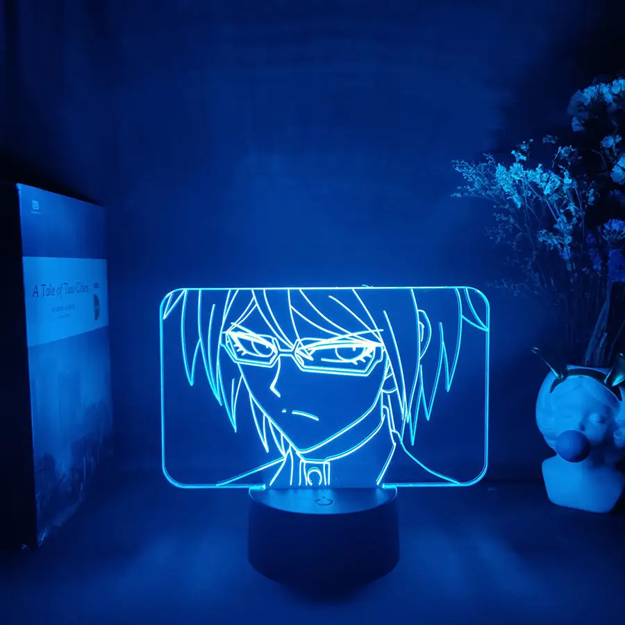 

Мультяшная 3d-лампа Danganronpa Byakuya Togami, светодиодная лампа, ночник, USB, меняющая цвет, Рождественская лампа, детский подарок на день рождения