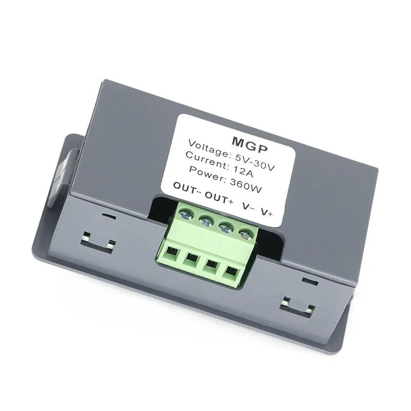 ZK-MG DC5-30V/9-60V 5A/12A PWM регулятор двигателя пост. Тока регулируемая скорость