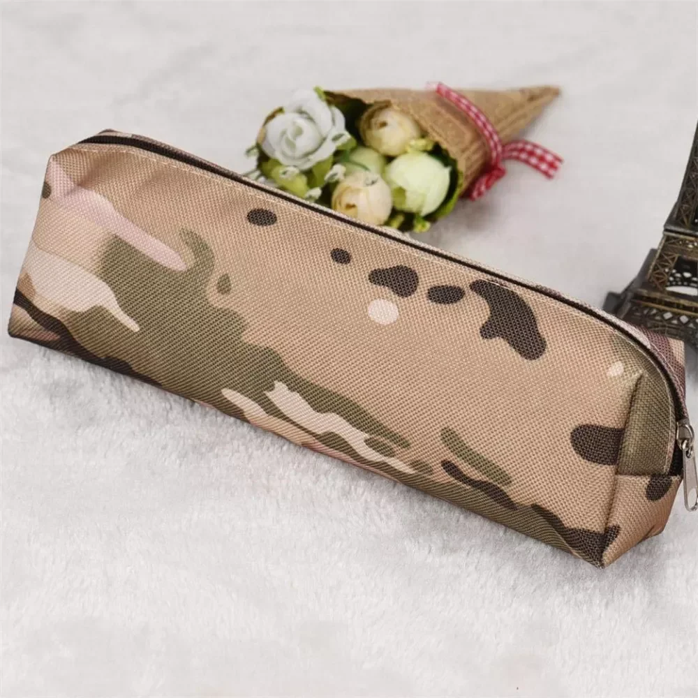 

Camouflage Pencil Case for Boys and Girls School Supplies Zipper Pouch 3 Colors Pencil Bag Capacity Pouch School Supplies