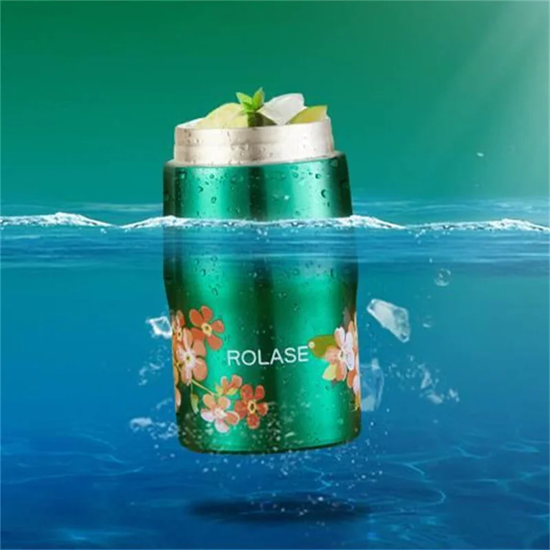 Портативная вакуумная мини-колба термос из нержавеющей стали 304 Экологически