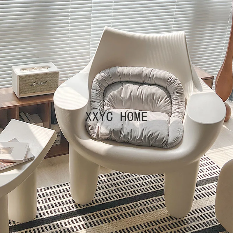 Пластиковые стулья для спальни гостиной современные маленькие дизайнерские