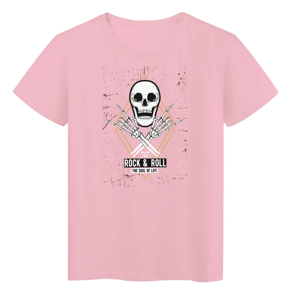 Рубашка с испанским свистком рокерская футболка 2022 года женская одежда лето панк