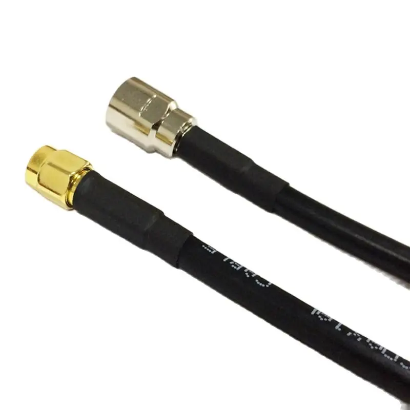 Новинка коаксиальный кабель со штекером SMA на штекер FME RG58 отрезок 50 см адаптер 20