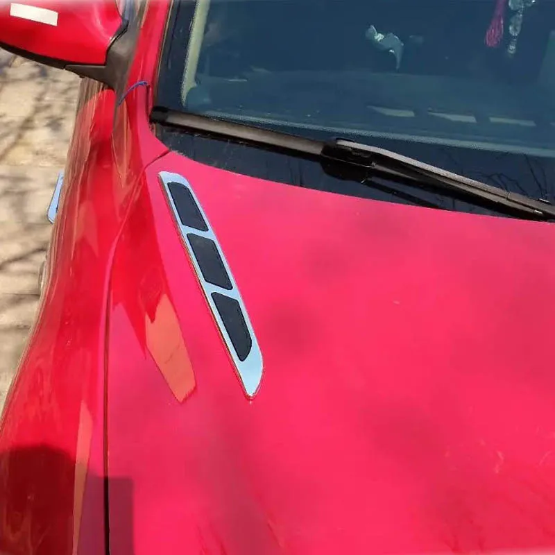 

Комплект Из 2 Накладок На Вентиляционные Отверстия Для Автомобиля, Универсальные, Из АБС-пластика, Для Капота Или Багажника