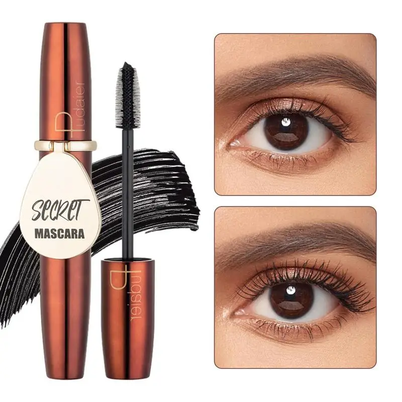 

Liquid Eyelash Mascara Long Effect & Waterproof Lash Mascara Mirror Design Lash Mascara Volumizing & Lengthening Eye Makeup