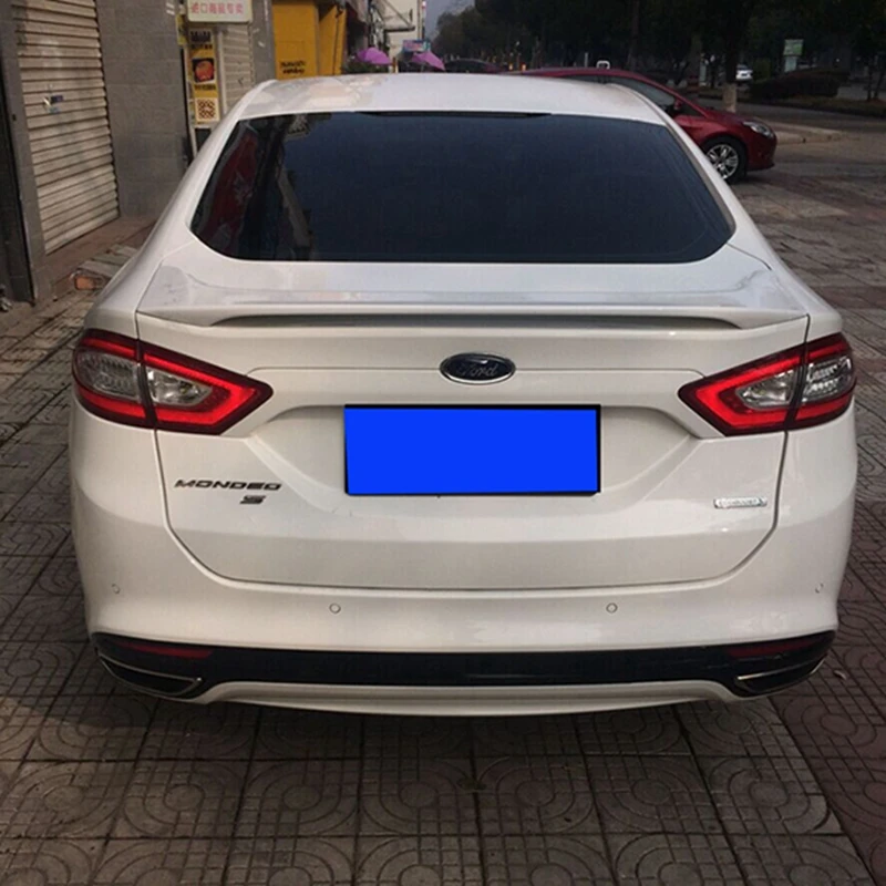 

Задний спойлер для Ford Mondeo 2013 2014 2015 2016 2017 из АБС-пластика заднее крыло Неокрашенный праймер цвет задний спойлер 1 шт. автомобильные аксессуары