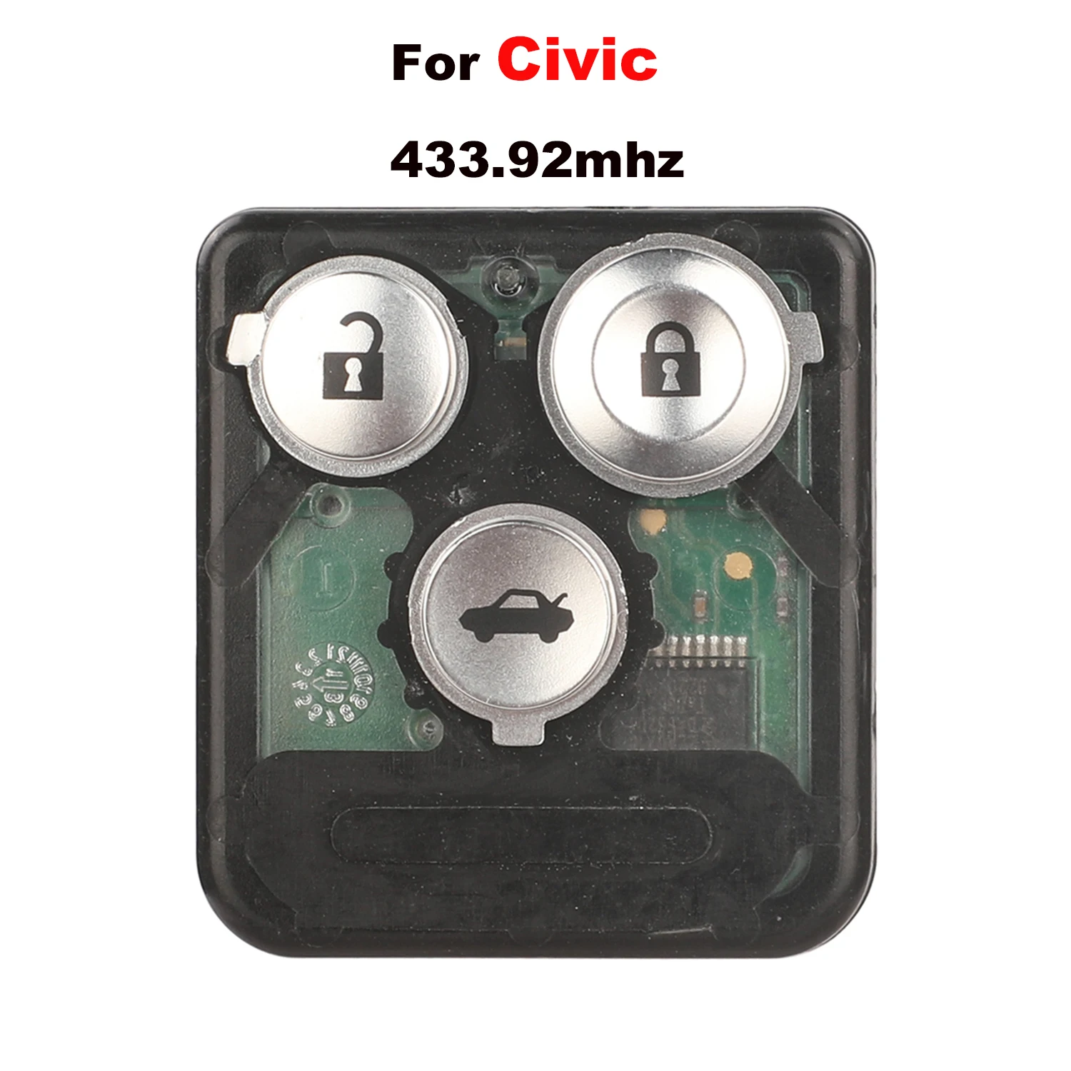 

Jingyuqin 433 МГц 2/3/4 кнопка сменный складной автомобильный ключ для Honda Civic Dio Fit Crv Hrv Accord Odyssey Jazz