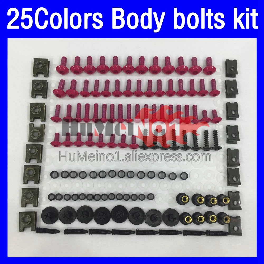 

268ps Fairing bolts full screw kit For BMW S 1000 S1000 RR 1000RR S1000RR 2009 2010 2011 2012 2013 2014 Body bolt screws Nuts