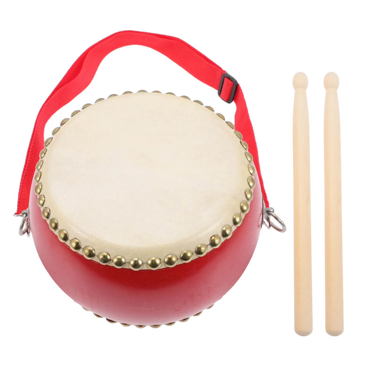 

1 Set of Kids Musical Toys Kids Toy Drum Handheld Drum Hand Drum Toy Wood Drum Musical Toy Percussion Musical Instrument