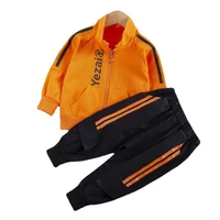 new children sportswear autumn baby clothes boys girls casual jacket pants 2pcssets toddler fashion costume kids tracksuits