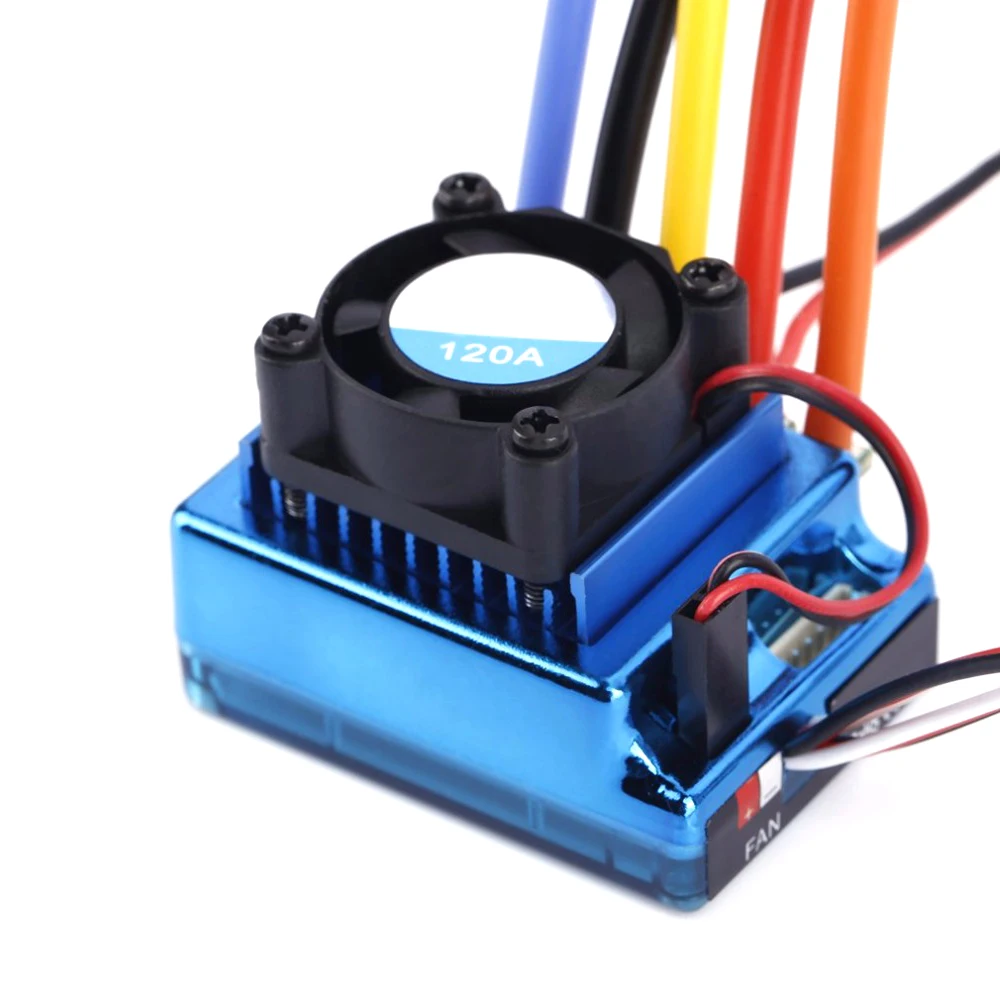 Новинка 120A ESC сенсорный BEC бесщеточный контроллер скорости Электронный регулятор