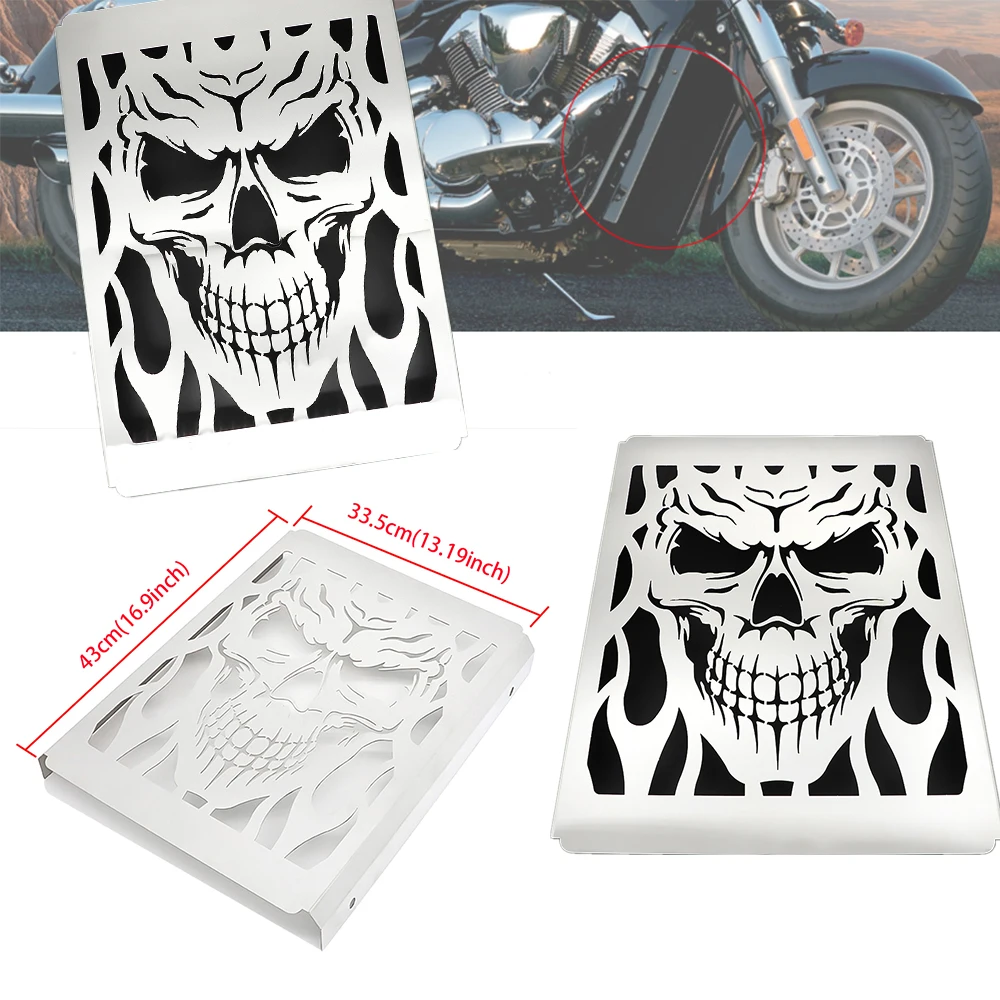 

Стальная защитная решетка радиатора для мотоцикла, защита решетки радиатора для Suzuki выбрателя C109R Intruder VLR1800, наклейки, защитная сетка для ре...