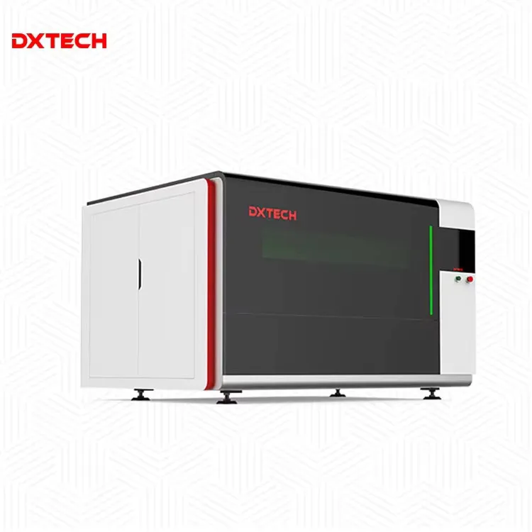 DXTECH 1000 Вт 2 кВт 3 Высокоточная мини-волоконная лазерная резка для листового