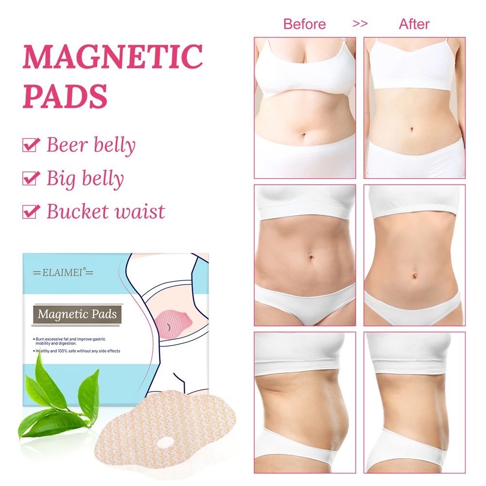 

5pcs Health Body Shaping Slimming Navel Patch Wraps Weight Loss Waist Belly Massage Fat Burning Patches Paste Slim Stickers