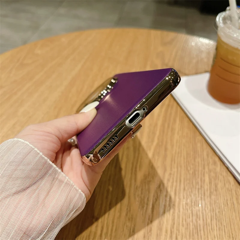 Оригинальный простой кожаный чехол для телефона с защитой от падения Huawei MATE40