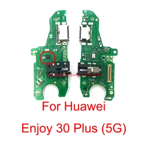 Mobile Phone Flex Cable USB Charging Port Board Dock For Huawei Enjoy 30 Plus 5G USB Charger Charge  in Pakistan