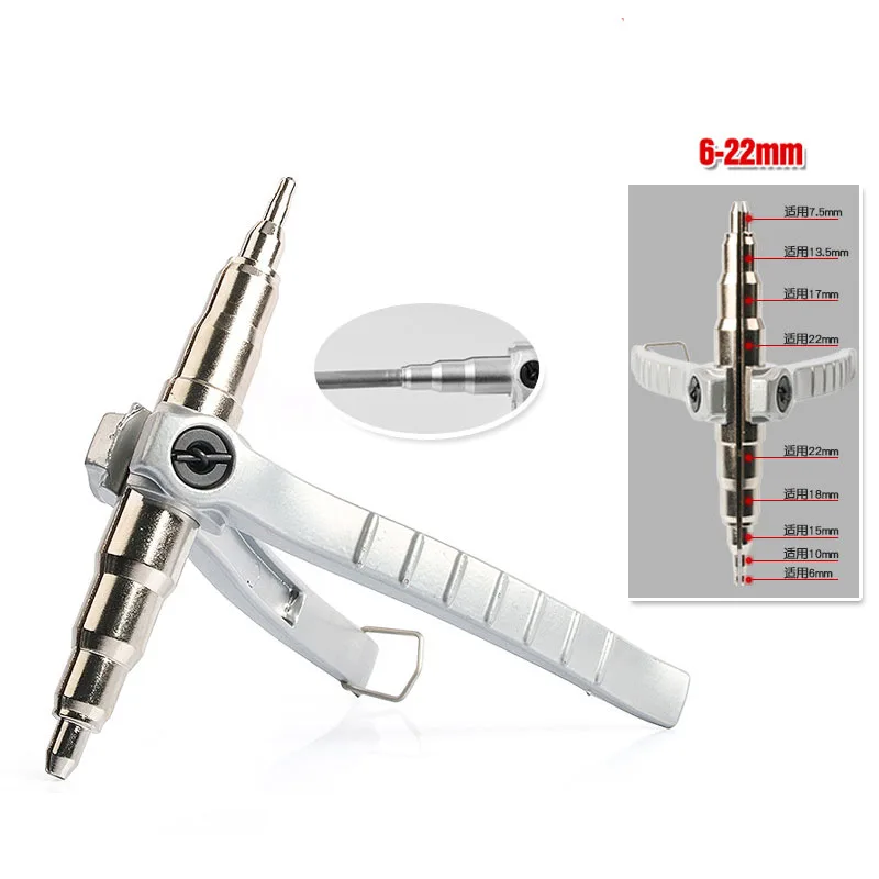 

Air Conditioner Manual Copper Pipe Tube Expander home Refrigeration Expanding Manual copper tube expander Repair hand Tool