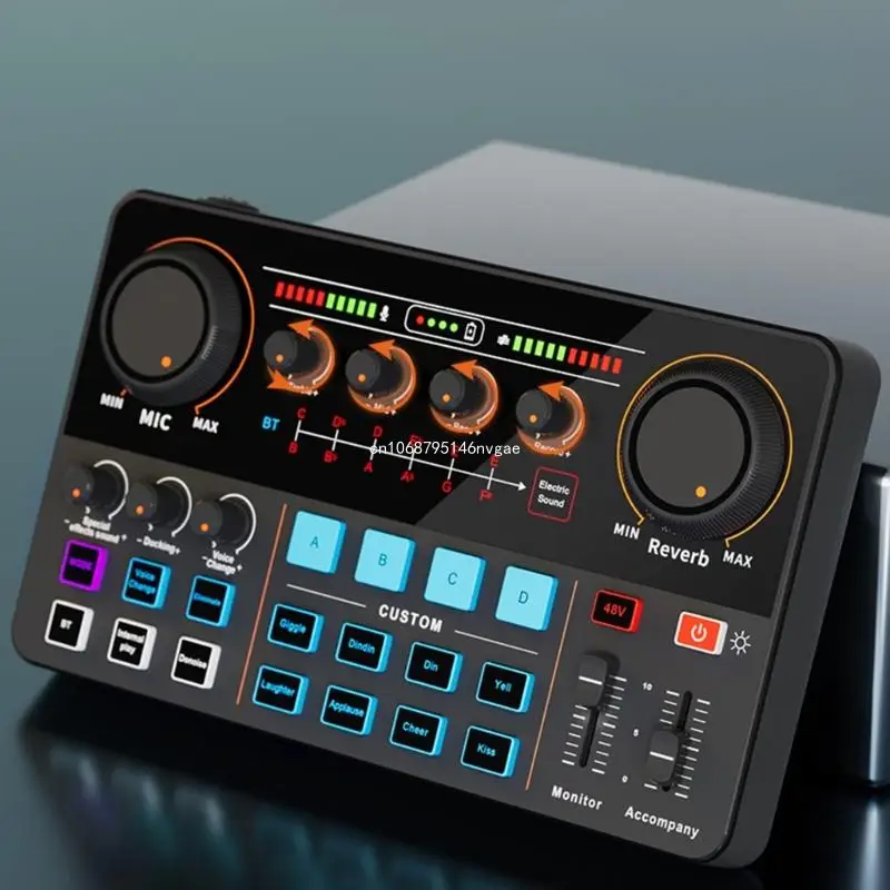 Профессиональная живая звуковая карта высококачественная записывающая плата