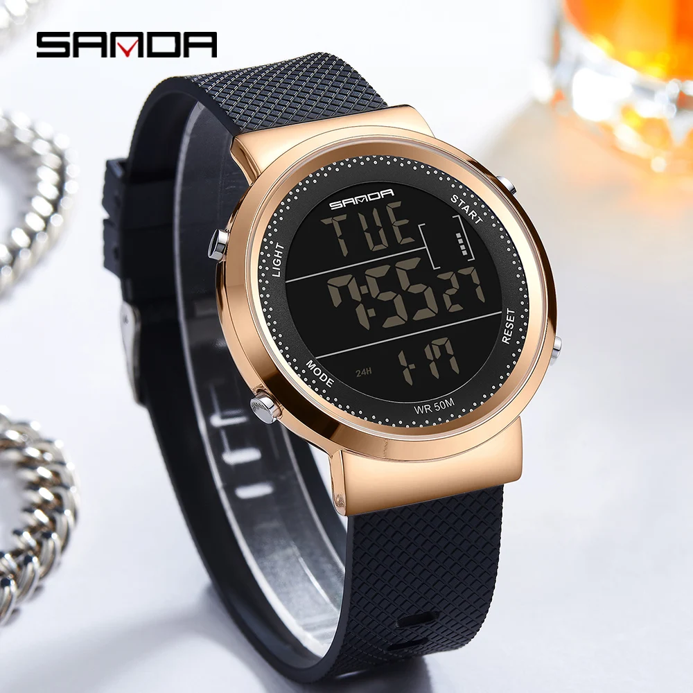 Lovers Watches Digital Wristwatch 2022 Luxury Brand Fashion Casual Couple Watch For Men Women Clock Waterproof Relogio Feminino