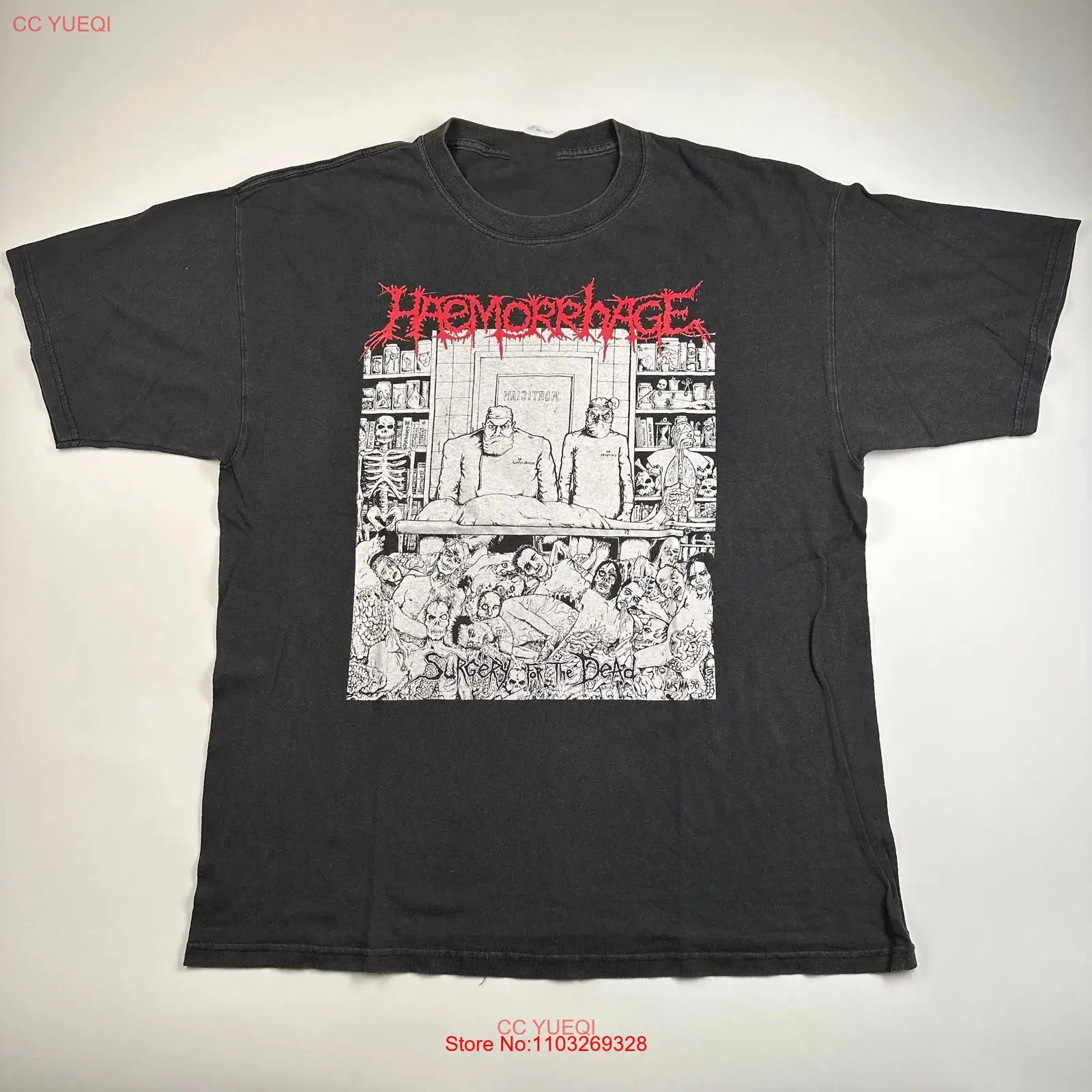 Хлопковая футболка черного цвета все размеры YG163