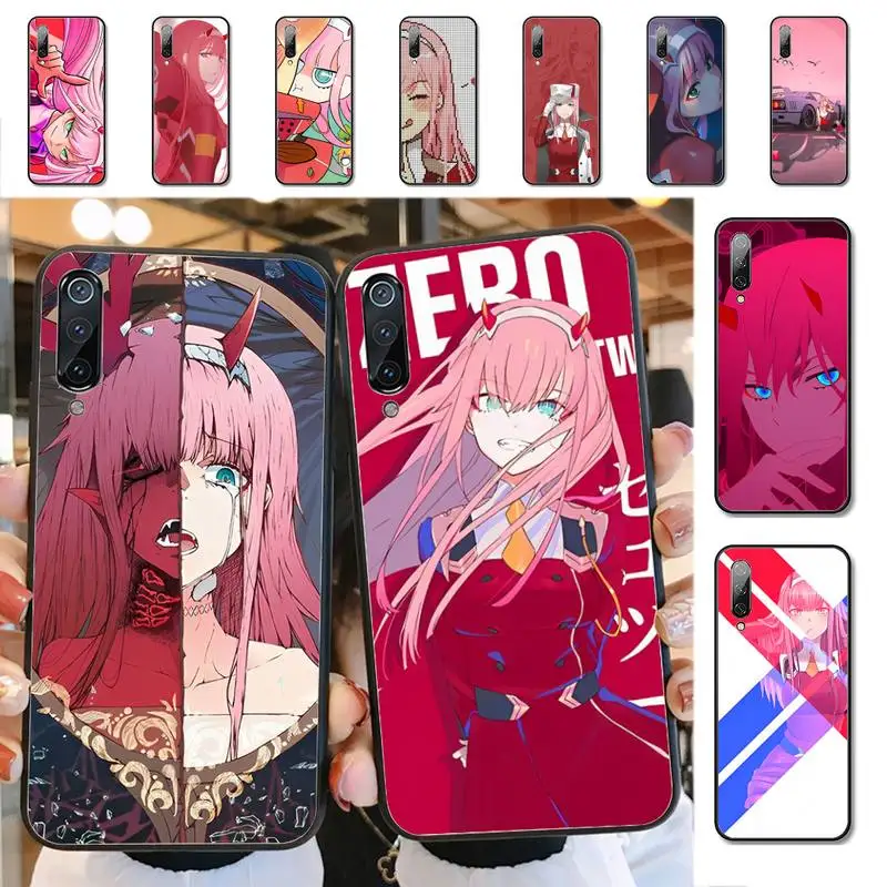 

MaiYaCa Zero Two Anime Phone Case For Xiaomi Mi 5X 8 9 10 11 12 lite pro 10T PocoX3pro PocoM3 Note 10 pro lite