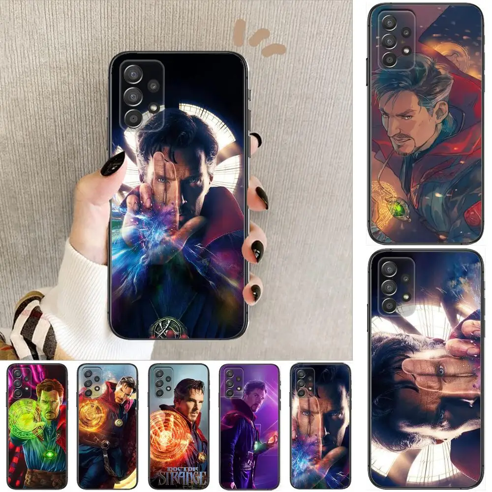 

Doctor Strange Marvel Phone Case Hull For Samsung Galaxy A70 A50 A51 A71 A52 A40 A30 A31 A90 A20E 5G a20s Black Shell Art Cell C